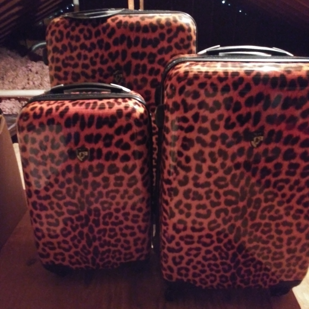 Cheetah luggage